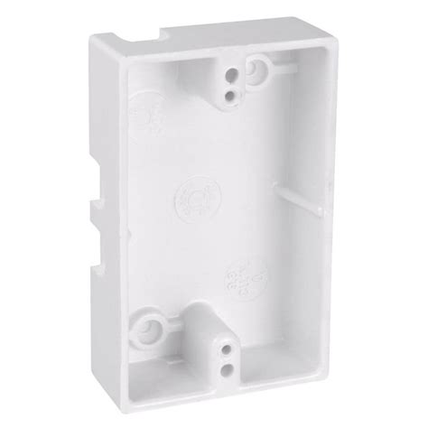 shallow junction box lowe's|surface mounted electrical junction box.